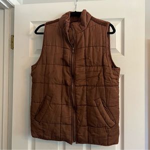THREAD & SUPPLY Brown Vest
